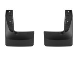 WeatherTech 22-23 Toyota Tundra CrewMax/Double Cab Rear No Drill MudFlaps - Black thumbnail 3