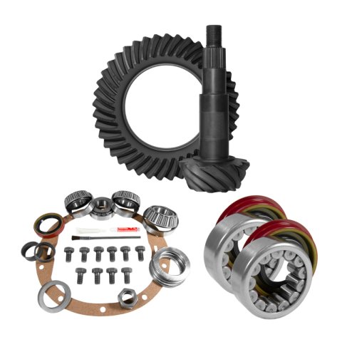 Yukon Gear 8.5in GM 4.56 Rear Ring & Pinion Install Kit Axle Bearings 1.625in Case Journal thumbnail 1