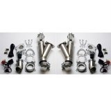 Granatelli 3.0in Alum Mild Steel Electronic Dual Slip Fit Exhaust Cutout w/Band Clamps thumbnail 7