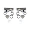 Granatelli 2.5in Aluminized Mild Steel Manual Dual Exhaust Cutout w/Slip Fit & Band Clamps thumbnail 5