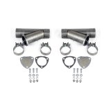 Granatelli 3.0in Aluminized Mild Steel Manual Dual Exhaust Cutout w/Slip Fit & Band Clamps thumbnail 3