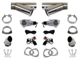 Granatelli 2.25in Stainless Steel Electronic Dual Exhaust Cutout thumbnail 1