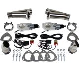 Granatelli 2.5in Stainless Steel Electronic Dual Exhaust Cutout thumbnail 4