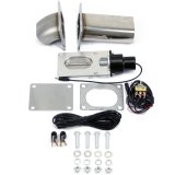 Granatelli 3.0in Oval Stainless Steel Electronic Exhaust Cutout thumbnail 2