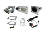 Granatelli 3.0in Oval Stainless Steel Electronic Exhaust Cutout thumbnail 4