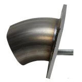 Granatelli 3.0in 45 Deg Angle True Oval Turn Down thumbnail 1