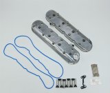 Granatelli 96-22 GM LS Tall Valve Cover w/Integral Angled Coil Mounts - Polished (Pair) thumbnail 1