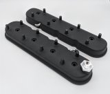 Granatelli 96-22 GM LS Tall Valve Cover w/Angled Coil Mounts - Black Wrinkle (Pair) thumbnail 2