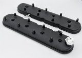 Granatelli 96-22 GM LS Standard Height Valve Cover w/Angled Coil Mount - Blk Wrinkle (Pair) thumbnail 2