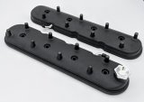 Granatelli 96-22 GM LS Standard Height Valve Cover w/Angled Coil Mount - Blk Wrinkle (Pair) thumbnail 8