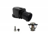 Granatelli 18-19 Jeep Trackhawk Billet Thermostat Housing w/160 Deg Thermostat - Black thumbnail 1