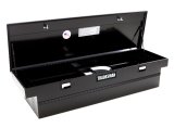 Tradesman Aluminum Single Lid Cross Bed Truck Tool Box (63in.) - Black thumbnail 2