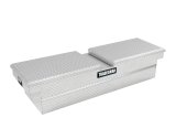 Tradesman Aluminum Gull Wing Cross Bed Truck Tool Box (70in.) - Brite thumbnail 1
