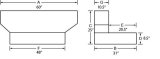Tradesman Steel L-Shape Liquid Storage Tank (Full Size) - Black thumbnail 1
