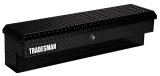 Tradesman Aluminum Side Bin Truck Tool Box w/Push Button (60in.) - Black thumbnail 1