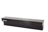 Tradesman Aluminum Side Bin Truck Tool Box w/Push Button (70in.) - Black thumbnail 1