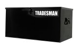 Tradesman Steel Job Site Box/Chest (Light Duty/Small) (24in.) - Black thumbnail 1