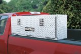 Tradesman Aluminum Top Mount Tool Box (48in.) - Brite thumbnail 2