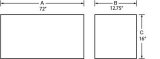 Tradesman Steel Top Mount Truck Tool Box (72in.) - White thumbnail 2