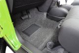 BedRug Bed Rugs Floor Coverings BRJK07F4 Covering, Polypropylene, Charcoal, Jeep, 4-Piece, Front, Kit thumbnail 2