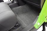 BedRug Bed Rugs Floor Coverings BRJK07F4 Covering, Polypropylene, Charcoal, Jeep, 4-Piece, Front, Kit thumbnail 3