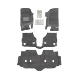 BedRug Bed Rugs Floor Coverings BRJK07F4 Covering, Polypropylene, Charcoal, Jeep, 4-Piece, Front, Kit thumbnail 5