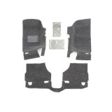 BedRug 11-16 Jeep JK 2Dr Front 3pc Floor Kit (Incl Heat Shields) thumbnail 3