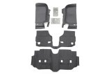 BedRug BedTred Floor Coverings BTJK07F4 Covering, TPO Composite, Charcoal, Jeep, 4-Piece, Front, Kit thumbnail 1