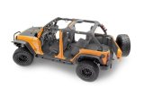BedRug BedTred Floor Coverings BTJK07F4 Covering, TPO Composite, Charcoal, Jeep, 4-Piece, Front, Kit thumbnail 4