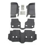 BedRug BedTred Floor Coverings BTJK07F4 Covering, TPO Composite, Charcoal, Jeep, 4-Piece, Front, Kit thumbnail 8