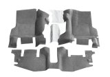 BedRug 97-06 Jeep TJ Front 3pc BedTred Floor Kit w/Center Console - Incl Heat Shields thumbnail 1