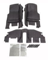 BedRug 97-06 Jeep TJ Front 3pc BedTred Floor Kit w/Center Console - Incl Heat Shields thumbnail 4