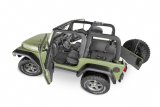 BedRug 97-06 Jeep TJ Front 3pc BedTred Floor Kit w/o Center Console - Incl Heat Shields (S/O Only) thumbnail 2