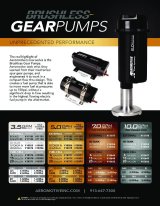Aeromotive 3.5 Brushless Spur Gear External Fuel Pump - In-Line - 3.5gpm thumbnail 4