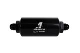 Aeromotive In-Line Filter - AN-08 size Male - 10 Micron Microglass Element - Bright-Dip Black thumbnail 1