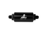 Aeromotive In-Line Filter - AN-08 size Male - 10 Micron Microglass Element - Bright-Dip Black thumbnail 2