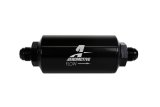 Aeromotive In-Line Filter - AN-08 size Male - 10 Micron Microglass Element - Bright-Dip Black thumbnail 3