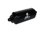 Aeromotive In-Line Filter - (AN-6 Male) 10 Micron Fabric Element Bright Dip Black Finish thumbnail 5