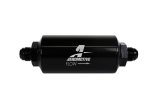 Aeromotive In-Line Filter - (AN -8 Male) 10 Micron Fabric Element Bright Dip Black Finish thumbnail 5