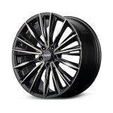 Versus Vouge Craft Collection 19x8.0 +38 5x108 Diamond Cut/Side Glass Black/Smoke Clear thumbnail 1