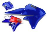 Cycra 15-19 Yamaha WR250F Powerflow Radiator Shrouds - OEM Blue thumbnail 1