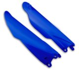 Cycra 15+ Yamaha WR250F Fork Guards - Blue thumbnail 1
