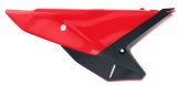 Cycra 2025 Honda CRF250/450R Side Number Panels - Red/Black thumbnail 1