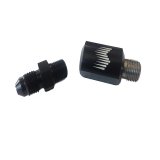 Snow Performance 1/8in. NPT Female to 4AN Male Low Profile Water Nozzle Holder 4AN Elbow thumbnail 2