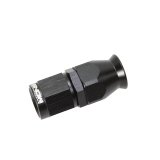 Snow -6AN Straight PTFE Hose End (Black) thumbnail 1