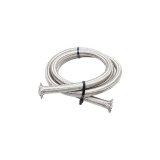 Snow 6AN Braided Stainless PTFE Hose - 5ft thumbnail 2