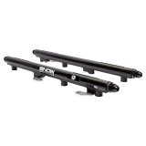 Snow 2005+ Hemi 6.4L Factory Height Injectors Return Style Billet Fuel Rail Kit thumbnail 2