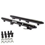 Snow 2005+ Hemi 5.7L/6.1L/6.4L 34mm Injector Height Return Style Billet Fuel Rail Kit thumbnail 2