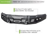 DV8 Offroad 10-18 RAM 2500 Front Bumper thumbnail 4