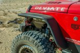 DV8 Offroad 07-18 Jeep Wrangler JK Front & Rear Flat Tube Fenders thumbnail 2
